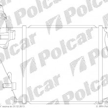 Chodnica powietrza (Intercooler) RENAULT TWINGO III 07- ( - )