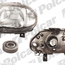 lampa przednia, reflektor wiate przednich RENAULT CLIO II (B0/1/2), 09.1998 - 06.2001