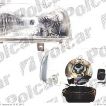 lampa przednia, reflektor wiate przednich VOLKSWAGEN VENTO (1H2/1H5/1HM), 01.1992 - 10.1998 (DJ AUTO)