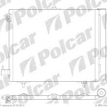 Chodnica klimatyzacji, skraplacz PEUGEOT 207