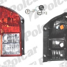 lampa tylna NISSAN NAVARA / FRONTIER (D40) / PATHFINDER (R51), 09.2004-