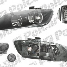 reflektor gwny AUDI Q7 (4L), 10.2005- (VALEO)