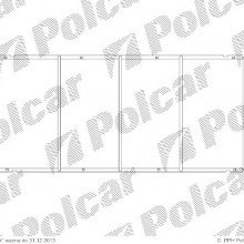 Chodnica powietrza (Intercooler) RENAULT LAGUNA 01 - 05