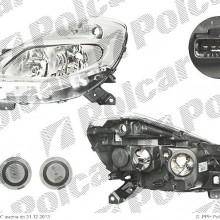 reflektor gwny RENAULT CLIO III (R0/1), 05.2009- (VALEO)