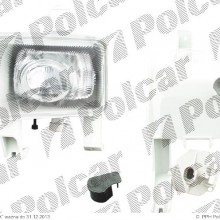 halogen, lampa przeciw mgielna przednia OPEL VECTRA B (Sedan+Hatchback+KOMBI), 02.1999 - 02.2003 (TYC)