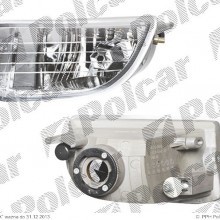 halogen, lampa przeciw mgielna przednia TOYOTA LAND CRUISER (FJ120), 01.2003 - 10.2009