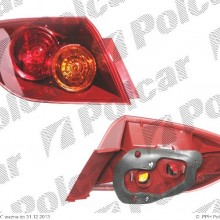 lampa tylna zewntrzna MAZDA 3 (BK), 10.2003 - 07.2009 (TYC)