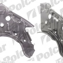 nadkole (fartuch) botnika przedniego MERCEDES SPRINTER 208 - 414, 04.2000 - 12.2002