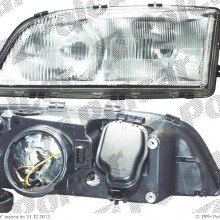 reflektor lampa przednia VOLVO S70/V70/C70/CABRIO (LS / LW), 01.1997 - 12.2005 (TYC)