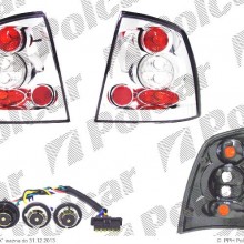 lampy tylne OPEL ASTRA G, 01.1998 - 08.2009