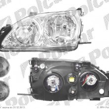 lampa przednia, reflektor wiate przednich TOYOTA AVENSIS (T22), 01.2000 - 03.2003 (TYC)