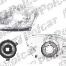 reflektor lampa przednia FIAT SEICENTO (187), 02.1998 - 11.2010