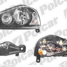 lampa przednia, reflektor wiate przednich SEAT AROSA (6H), 01.2001 - 06.2004