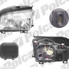 lampa przednia, reflektor wiate przednich SEAT AROSA (6H), 05.1997 - 12.2000