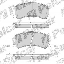 Klocki hamulcowe (4szt.) na 1 o SUZUKI BALENO (EG), 03.1995 - 05.2002 (DELPHI)