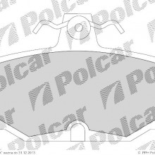 Klocki hamulcowe (4szt.) na 1 o FORD GRANADA kombi (GNU), 08.1977 - 08.1985 (DELPHI)