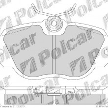 Klocki hamulcowe (4szt.) na 1 o SAAB 9000 hatchback, 09.1984 - 12.1998 (DELPHI)