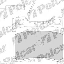 Klocki hamulcowe (4szt.) na 1 o CITROEN AX (ZA - _), 07.1986 - 12.1998 (DELPHI)