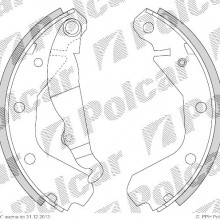 Szczki hamulcowe OPEL VECTRA A hatchback (88_, 89_), 04.1988 - 11.1995 (DELPHI)