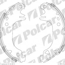 Szczki hamulcowe CITROEN SAXO (S0, S1), 02.1996 - 04.2004 (DELPHI)