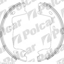 Szczki hamulcowe OPEL VECTRA B hatchback (38_), 10.1995 - 07.2003 (DELPHI)