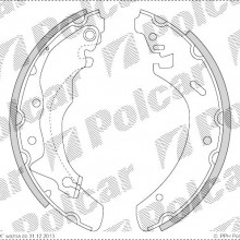 Szczki hamulcowe FORD MONDEO II (BAP), 09.1996 - 11.2000 (DELPHI)