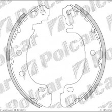 Szczki hamulcowe RENAULT MEGANE II sedan (LM0/1_), 09.2003- (DELPHI)