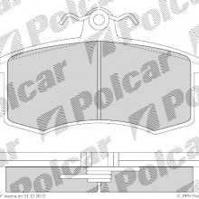 Klocki hamulcowe (4szt.) na 1 o LADA / AVTOWAZ SAMARA (2108, 2109), 01.1986- (MAGNETI MARELLI)