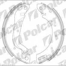 Szczki hamulcowe NISSAN SERENA (C23M), 07.1992- (DELPHI)