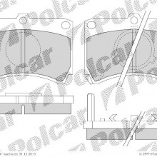 Klocki hamulcowe (4szt.) na 1 o MAZDA 323 III (BF), 08.1985 - 04.1990 (VALEO)