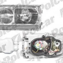 lampa przednia, reflektor wiate przednich MERCEDES W123 (SEDAN, COUPE, KOMBI), 01.1975 - 12.1985