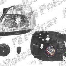 lampa przednia, reflektor wiate przednich FORD FIESTA (JHS), 01.2002 - 09.2005 (VISTEON)