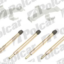 Zestaw naprawczy klockw hamulcowych MERCEDES SL (R107), 05.1971 - 09.1989 (DELPHI)