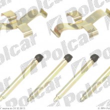 Zestaw naprawczy klockw hamulcowych MERCEDES KLASA E (W124), 06.1993 - 06.1995 (DELPHI)