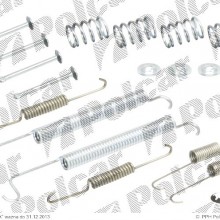 Zestaw naprawczy szczk hamulcowych CITROEN BERLINGO (MF), 07.1996- (DELPHI)