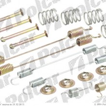 Zestaw naprawczy szczk hamulcowych RENAULT KANGOO Express (FC0/1_), 08.1997- (DELPHI)