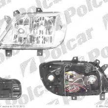 lampa przednia, reflektor wiate przednich MERCEDES SPRINTER 208 - 416, 01.2003 - 07.2006