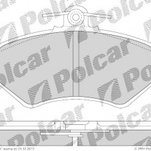 Klocki hamulcowe (4szt.) na 1 o VOLKSWAGEN SCIROCCO (53B), 08.1980 - 07.1992 (Breck)