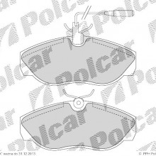 Klocki hamulcowe (4szt.) na 1 o� PEUGEOT BOXER platforma / podwozie (ZCT_), 03.1994 - 04.2002 (Breck)