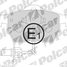 Klocki hamulcowe (4szt.) na 1 o� SKODA SUPERB (3U4), 02.2002- (Breck)