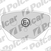 Klocki hamulcowe (4szt.) na 1 o� RENAULT KANGOO Express, 02.2008- (Breck)