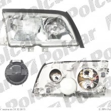 lampa przednia, reflektor wiate przednich MERCEDES C - KLASSE (W202), 03.1993 - 03.2001 (VALEO)