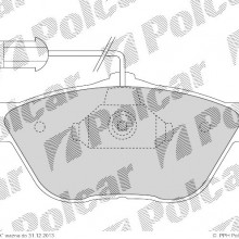 Klocki hamulcowe (4szt.) na 1 o FIAT MULTIPLA (186), 04.1999- (Fomar)