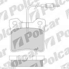 Klocki hamulcowe (4szt.) na 1 o� PEUGEOT 605 (6B), 06.1989 - 09.1999 (Breck)