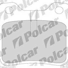 Klocki hamulcowe (4szt.) na 1 o� PEUGEOT 406 (8B), 10.1995 - 05.2004 (Breck)