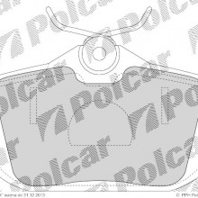 Klocki hamulcowe (4szt.) na 1 o VOLVO V40 kombi (VW), 07.1995 - 06.2004 (Breck)
