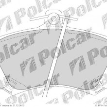 Klocki hamulcowe (4szt.) na 1 o VOLVO V40 kombi (VW), 07.1995 - 06.2004 (Breck)
