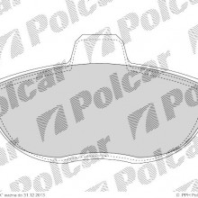 Klocki hamulcowe (4szt.) na 1 o� PEUGEOT EXPERT nadwozie pe�ne (222), 07.1995- (Breck)