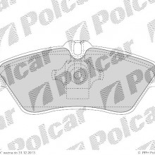 Klocki hamulcowe (4szt.) na 1 o VOLKSWAGEN LT 28 - 46 II nadwozie pene (2DX0AE), 04.1996- (POLCAR)