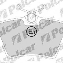 Klocki hamulcowe (4szt.) na 1 o� OPEL VIVARO platforma / podwozie (E7), 01.2006- (Breck)